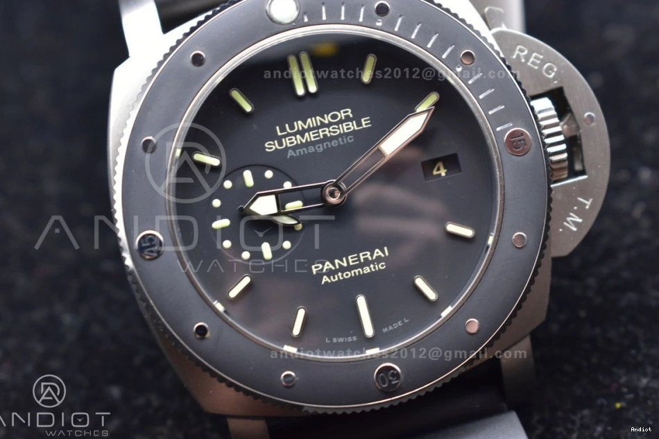 PAM389 V2 1:1 O VSF Strap Rubber on Best Black Edition Clone Super P.9000 0226
